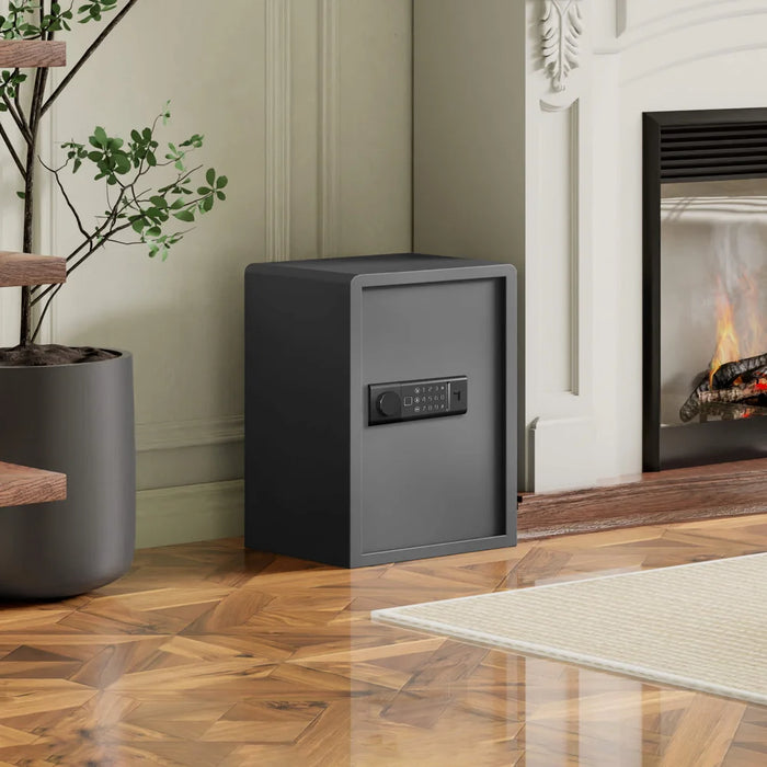 Image of Biometric Home Safe with Fingerprint Scanner and Digital Keypad for Cash and Jewelry [1.8 Cu. Ft.]--Item# 13420