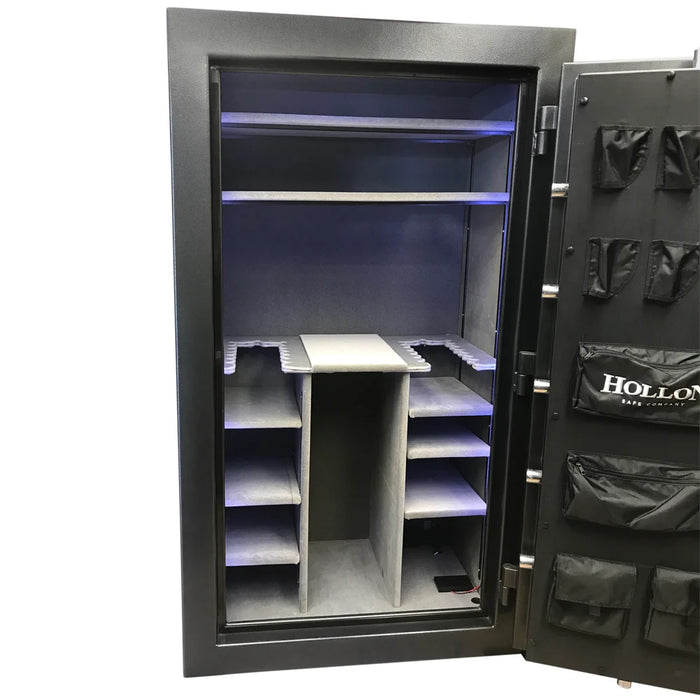 Image of Hollon RG-42E Republic Gun Safe 42 Gun 2 Hour Fire Rated Electronic Lock Made in USA [28.2 Cu. Ft.]--Item# 13620