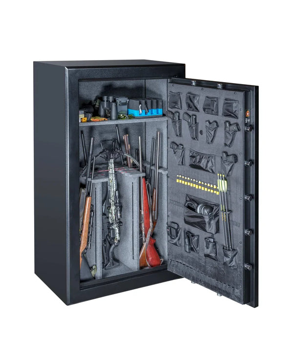 Image of Fire-Resistant Gun Safe with 45-Slot Capacity, Dial Lock, and UL RSC Burglary Rating [32.5 Cu. Ft.]--Item# BGF7242-BS-C