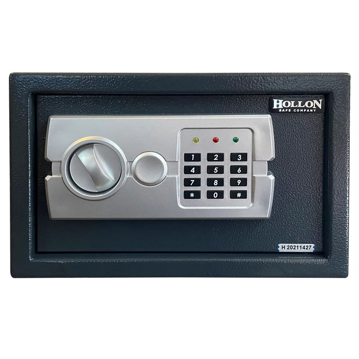 Electronic Hotel Safe with Keypad and Key Override for In-Room Security [0.3 Cu. Ft.]--Item# 13280