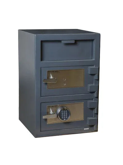 Image of 2-Door Drop Safe with Cash Drawer Storage and Anti-Fish Baffle [3.2 Cu. Ft.]--Item# 13240