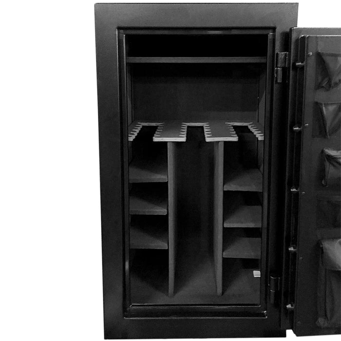 Image of Hollon CS-36C Crescent Shield 36-Gun Safe with S&G Dial Combination Lock and 75-Minute Fire Protection [19.5 Cu. Ft.]--Item# 13500
