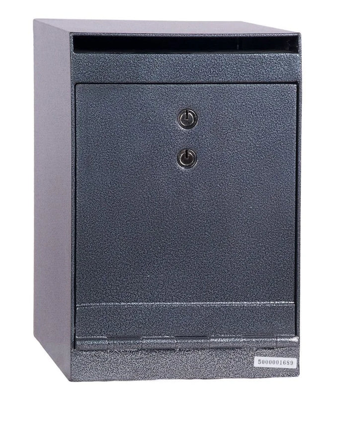 Cash Till Safe with Drop Slot and Dual Key Lock [0.4 Cu. Ft.]--Item# 13180