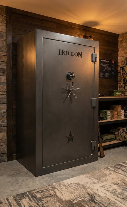 Image of Hollon RG-42C Republic Gun Safe 42 Gun 2 Hour Fire Rated Dial Combination Made in USA [28.2 Cu. Ft.]--Item# 13615