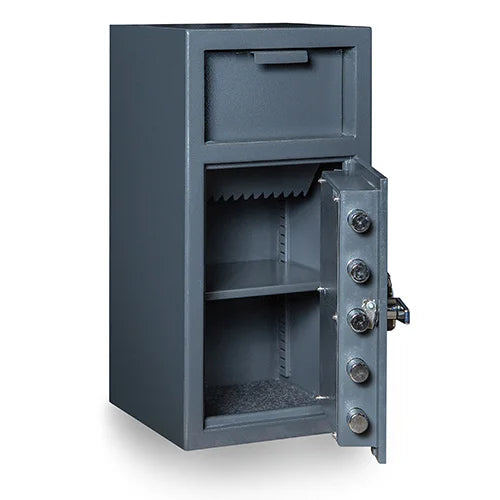 Image of Depository Safe with Key Lock for Front Loading Cash Deposits [1.6 Cu. Ft.]--Item# 13215