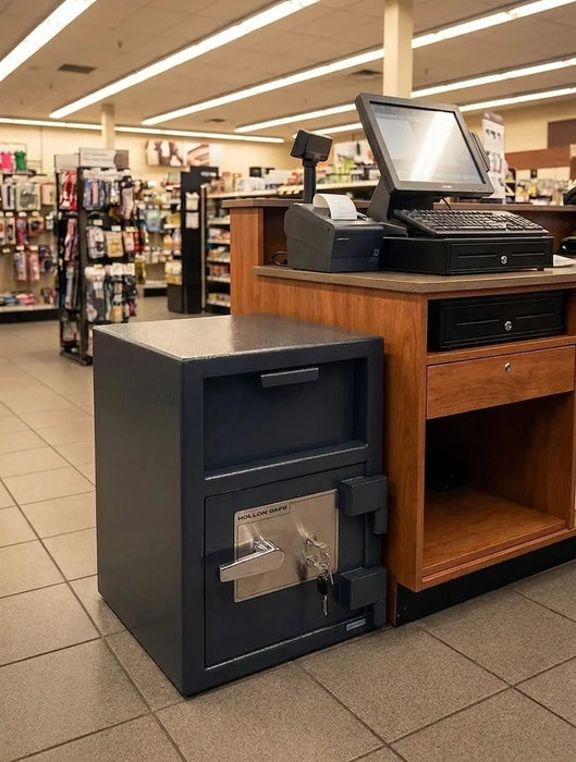 Image of Front Load Depository Safe with Key Lock and Anti-Fish Baffle [1 Cu. Ft.]--Item# 13205