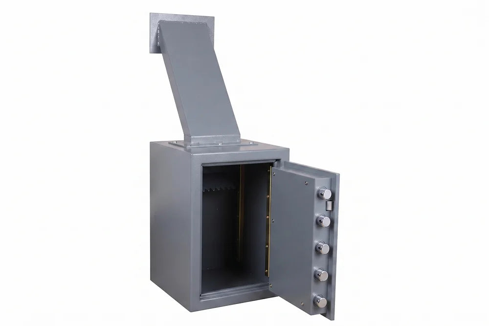 Image of Through-Wall Drop Safe with After-Hours Key Drop and Anti-Fish Baffle [1.7 Cu. Ft.]--Item# 13270