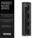 Image of RPNB RP3FR | Fingerprint 3-Gun Rifle Safe with Keypad--Item# 13060-Item# 13060-NationwideSafes.com