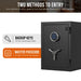 Image of Secure Fireproof Home Safe with Advanced Keypad [1.3 Cubic Feet]-Item# 13065-NationwideSafes.com